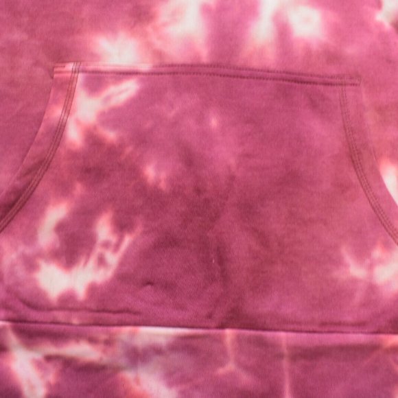 Cheech & Chong Mens Buds Graphic Red Wash Tie Dye Hoodie New - Picture 2 of 5